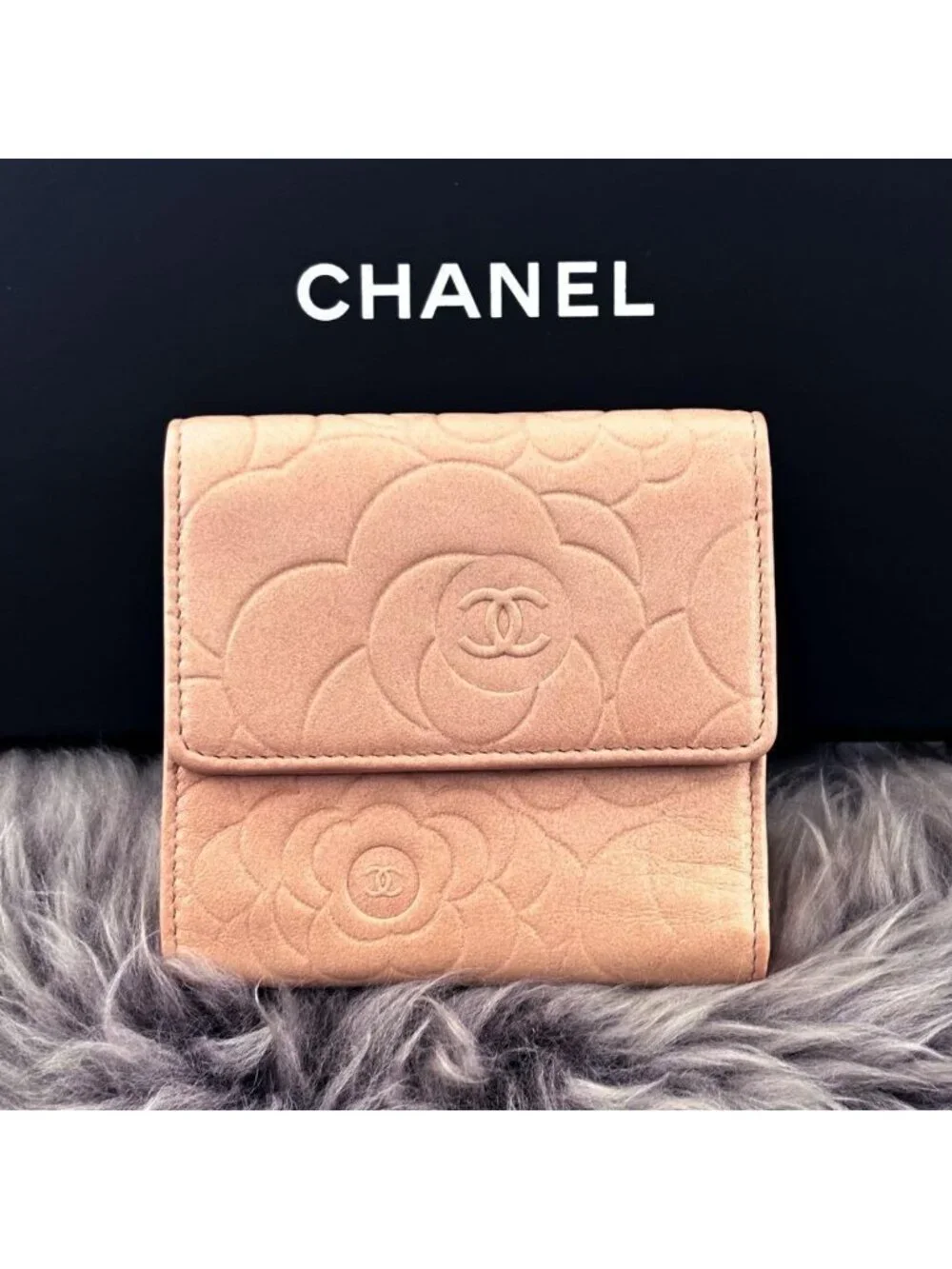 Chanel Wallet Camellia Pink